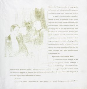 Yvette Guilbert-French Series: No. 8, 1894. de Henri de Toulouse Lautrec