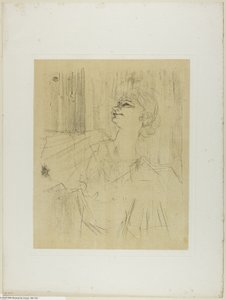 Yvette Guilbert—A Menilmontant de Bruant, de Yvette Guilbert de Henri de Toulouse-Lautrec