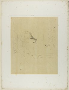 Yvette Guilbert—Pessima, de Yvette Guilbert de Henri de Toulouse Lautrec