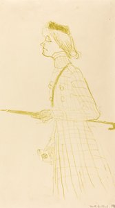 Yvette Guilbert de Henri de Toulouse Lautrec