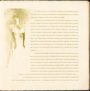Yvette Guilbert de Henri de Toulouse Lautrec