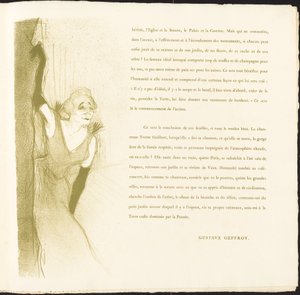 Yvette Guilbert, 1894. de Henri de Toulouse Lautrec