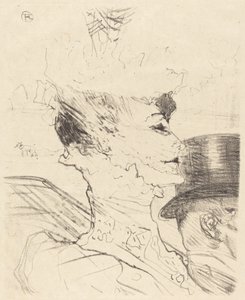 Yvette Guilbert, 1896. de Henri de Toulouse Lautrec