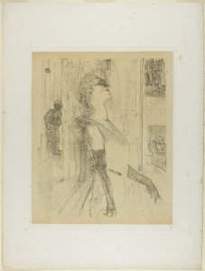 Yvette Guilbert no Palco, de Yvette Guilbert de Henri de Toulouse Lautrec