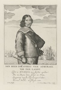 Retrato de Cornelis Evertsen de Henrick Rochuszn van Dagen