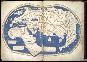Mapa do mundo, c. 1490 de Henricus Martellus Germanus