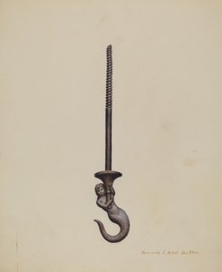 Gancho de teto de Henrietta S. Hukill