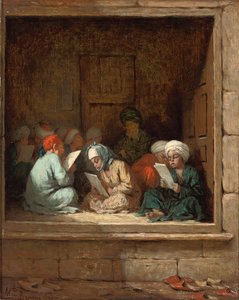 Uma sala de aula turca, 1870