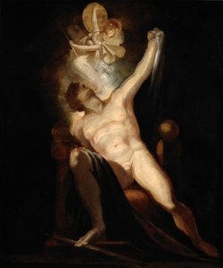Paraíso perdido de John Milton, Satan e o nascimento do pecado (Livro II, 746-758), Quadro no. 6 da Galeria Milton