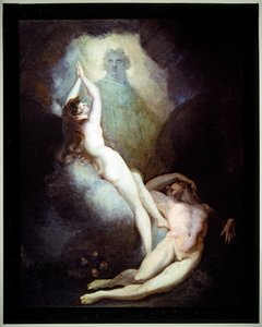 A Criação de Eva (óleo sobre tela) de Henry (1741 1825) Fuseli