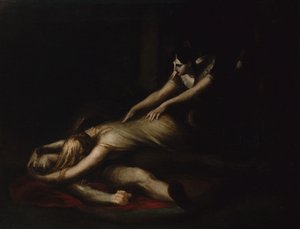 A dor de Kriemhild de Johann Heinrich Füssli