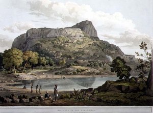 Riacotta no Baramahal, placa XII, gravada por Daniel Havell (1785-1826) 1809 (gravura)