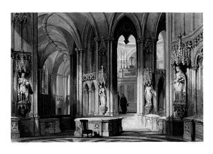 Mausoléu da família Orleans, Capela de Dreux, França, 1875