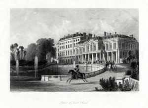 Palácio de Saint-Cloud, Paris, França, 1875