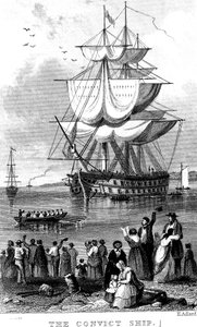 O navio condenado, c1820.