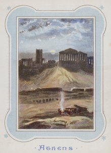 Atenas (chromolitho) de Henry Andrew Harper