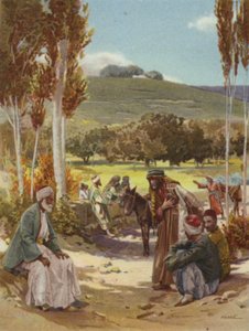 Saudações no Oriente (cor litho) de Henry Andrew Harper