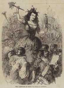 O Carnaval em Paris de Henry Augustin Valentin
