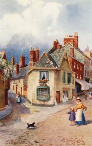 North Gate, Barnstaple (litografia a cores) de Henry B. (after) Wimbush