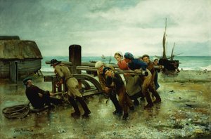 Transportando um navio, 1887