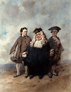 O juiz e os litigantes, 1866.
