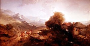 Paisagem Galesa de Henry Bright