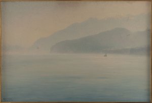 Costa de Sorrento, azul e prata