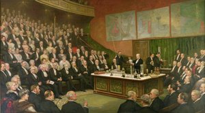Discurso da noite de sexta-feira na Royal Institution; Sir James Dewar em Hidrogênio Líquido, 1904
