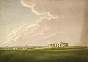 O Grande Templo Antediluviano de Stonehenge: em seu estado original do Norte, 1824-1839 de Henry Browne