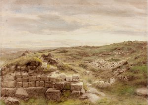Housesteads (bodycolour) de Henry Burdon Richardson