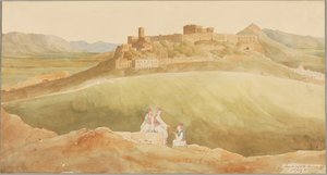 Vista da Acrópole, Atenas, Grécia de Henry Byam Martin