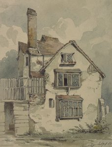 Uma casa antiga em Cambridge (wc no papel) de Henry Cave