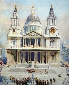 Jubileu de Prata do Rei Jorge V na Catedral de São Paulo
