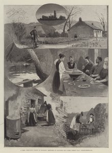 Uma Colônia Comunista Livre na Inglaterra, Esboços na Fazenda Clousden Hill, Forest Hall, Northumberland