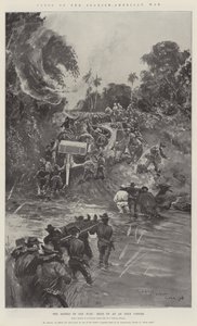 Perto da guerra hispano-americana, a batalha de San Juan, realizada em um canto feio