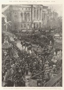 Reconhecimento da cidade do Royal Colonial Tour de Henry Charles Seppings Wright