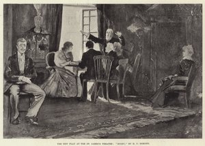 O novo jogo no St James&39;s Theatre, Bogey, por HV Esmond de Henry Charles Seppings Wright