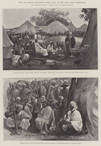 Com a Expedição Britânica de Acra para o Hinterland Gold Coast de Henry Charles Seppings Wright