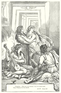 António e Cleópatra (gravura)