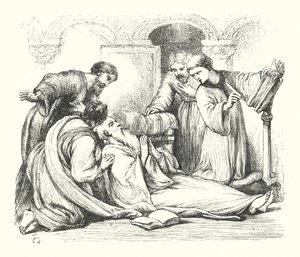 Morte do Venerável Bede (gravura)