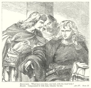 Hamlet (gravura) de Henry Courtney (after) Selous