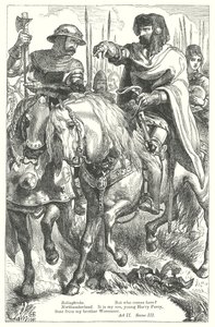 Rei Ricardo II (gravura) de Henry Courtney (after) Selous