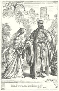 Otelo (gravura) de Henry Courtney (after) Selous