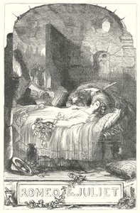 Romeu e Julieta (gravura) de Henry Courtney (after) Selous