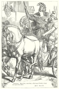 Troilo e Cressida (gravura) de Henry Courtney (after) Selous