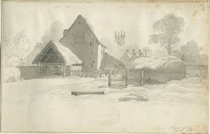 Shenstone - Farm: desenho sépia, nd [1788-1855] (desenho)