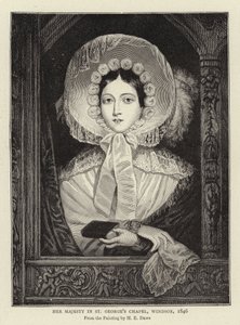 Sua Majestade na Capela de São Jorge, Windsor, 1846