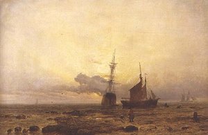 Cena da Costa, Noite de Henry Dawson
