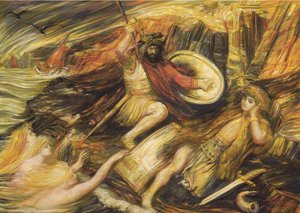 A morte de Siegfried de Henry De Groux