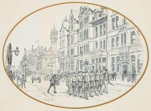 Refúgio dos Rapazes, Strangeways (lápis, tinta) de Henry Edward Tidmarsh